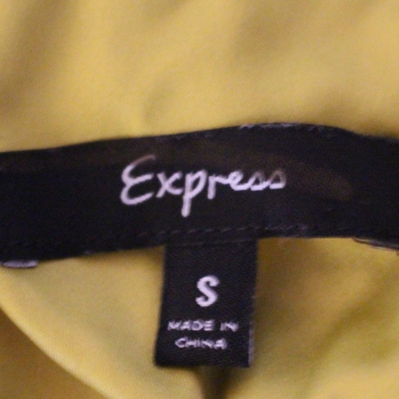 Express, spaghetti strap sequins top - Picture 5 of 5